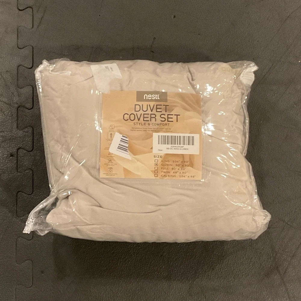 Nestl Cream Duvet Cover Set